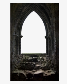 #archway #doorway #gateway #castle #stone - Premade Background, HD Png Download, Transparent PNG