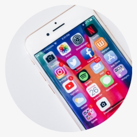 Phoneicon - Sociale Medier, HD Png Download, Transparent PNG