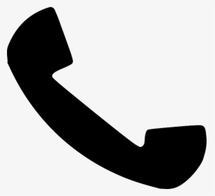 Phone Icon Png - Telephone Receiver Clipart, Transparent Png, Transparent PNG