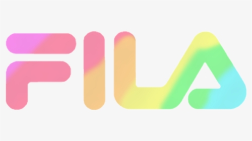 #fila #logo #bunt #colourful #rainbow #regenbogen #pastell - Colourful Fila Logo Png, Transparent Png, Transparent PNG