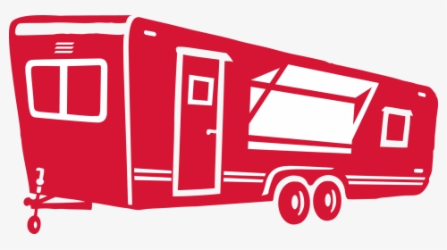 Food Trucks And Trailers Food Truck Icon Png , Png - Red Food Truck Icon, Transparent Png, Transparent PNG