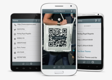 Esponce Qr Code Reader For Android - Iphone, HD Png Download, Transparent PNG