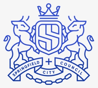 A Logo Of Springfield City Council, A Fictional City - Emblem, HD Png Download, Transparent PNG