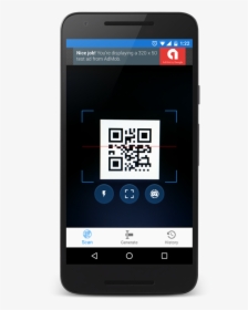 Android Qr Code Scanner, HD Png Download, Transparent PNG