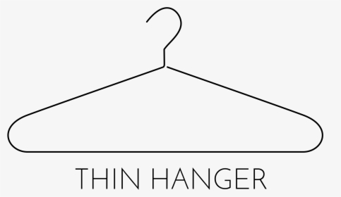 This Free Icons Png Design Of Thin Cloth Hanger , Png - Hanger Icon Png, Transparent Png, Transparent PNG