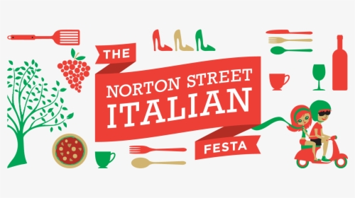 Pasta Italian Free On - Norton Street Festa 2018, HD Png Download, Transparent PNG