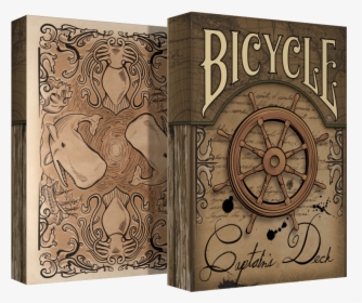 Bicycle Captains Deck Playing Cards - Bicycle Playing Cards Captains Deck, HD Png Download, Transparent PNG