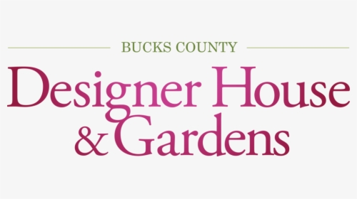 Bcdh Logo Png - Buck County Design House & Garden, Transparent Png, Transparent PNG
