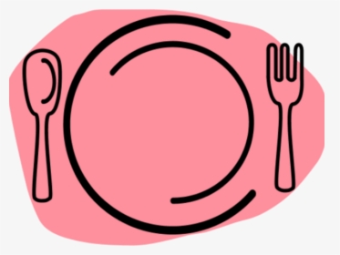 Feast Clipart Transparent - Food Dinner Plate Clipart, HD Png Download, Transparent PNG