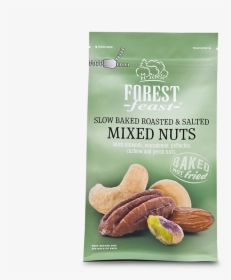 Slow Baked Roasted & Salted Mixed Nuts - Forest Feast, HD Png Download, Transparent PNG
