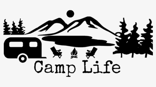 Free Camper Silhouette Cliparts, Download Free Clip - Rv Trailer Clip