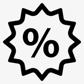 Integral Discount - Fifty Percent Off Black, HD Png Download, Transparent PNG
