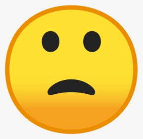 Slightly Frowning Face Icon - Emoji 🙁, HD Png Download, Transparent PNG