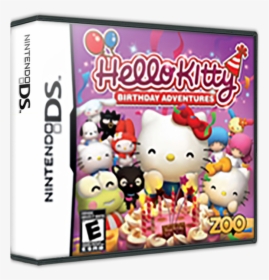 Transparent Hello Kitty Birthday Png - Nintendo Ds Hello Kitty Birthday Adventures, Png Download, Transparent PNG