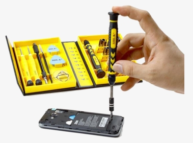 Electronics Repair Kit   Class - Mobile Repairing Tool Png, Transparent Png, Transparent PNG