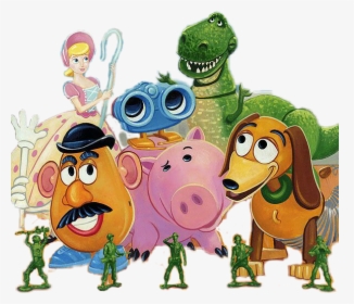 #toystory #disney #drtocino #slinky #rex #andy - Toy Story Art, HD Png Download, Transparent PNG