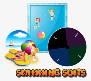 [vacation Icon Game] Swimming Suits - Transparent Background Beach Clipart, HD Png Download, Transparent PNG