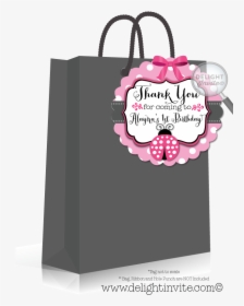 Ladybug 1st Birthday Favor Tag - Dr Seuss Goodie Bags, HD Png Download, Transparent PNG