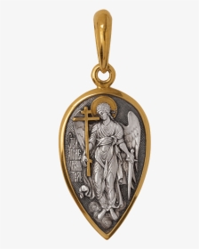 Russian Orthodox Silver Icon Medal Pendant Guardian - Locket, HD Png Download, Transparent PNG