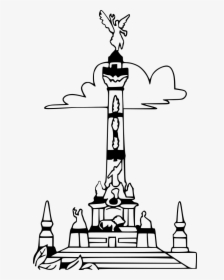 Mexico Angel Of Independence Drawing, HD Png Download, Transparent PNG
