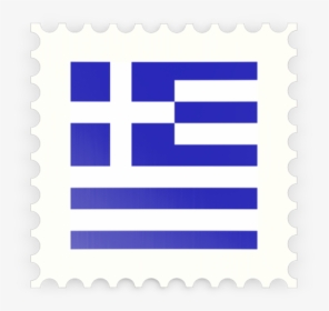 Postage Stamp Icon - Emoji Flag Of Greece, HD Png Download, Transparent PNG