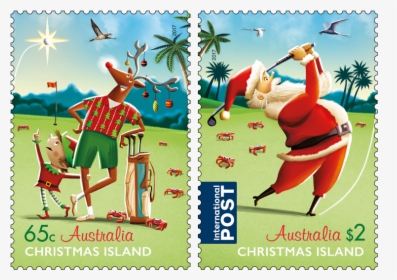 Christmas Island Australia Post - Christmas Island Christmas Stamp, HD Png Download, Transparent PNG