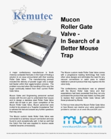 Mucon Usa Roller Gage Valve In Search Of A Better Mouse - Kemutec, HD Png Download, Transparent PNG