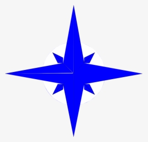 North Star Clipart - 4 Point Star Png, Transparent Png, Transparent PNG