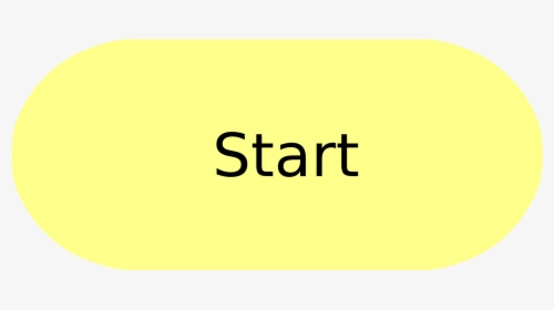 Start And Stop Flow Chart Symbol , Png Download - Djk Don Bosco, Transparent Png, Transparent PNG