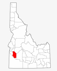 19 Idaho Vector - Latah County Idaho Map, HD Png Download, Transparent PNG