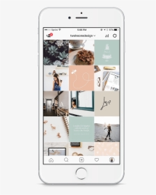 Clip Art Instagram Mockup - Instagram In Phone Mockup, HD Png Download, Transparent PNG