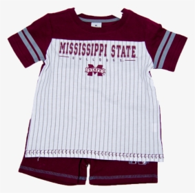 Toddler Striped Mississippi State Baseball Tee And - Girl, HD Png Download, Transparent PNG