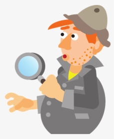 Detective, Research, Search, Find, Investigation - Illustration, HD Png Download, Transparent PNG