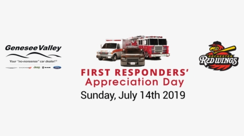 Genesee Valley, First Responders Appreciation, And - Emergency, HD Png Download, Transparent PNG