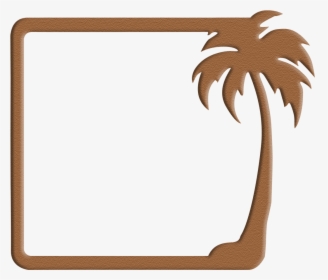 Svg Royalty Free Download Nos Apps Templates Category - Palm Tree Frame Transparent, HD Png Download, Transparent PNG