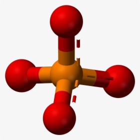 Phosphate Ball And Stick Model, HD Png Download, Transparent PNG