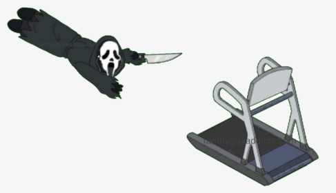 Ghostface Train To Kill - Ghostface Family Guy, HD Png Download, Transparent PNG