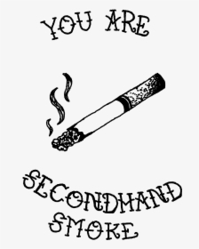 #smoke #cigarettes #cigarette #smoking #brandnew #lyrics - Calligraphy, HD Png Download, Transparent PNG