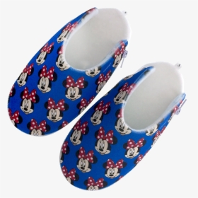 Minnie Mouse Style Red And Blue Mix N Match Zlipperz - Slip-on Shoe, HD Png Download, Transparent PNG