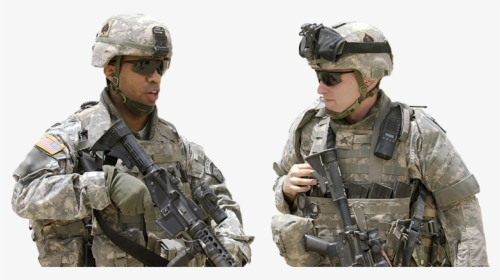 Soldier With Kevlar Vest, HD Png Download, Transparent PNG