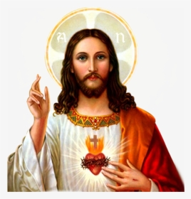 Clip Art Sagrado Corao De Jesus Png - Sagrado Coração De Jesus, Transparent Png, Transparent PNG