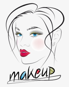 Mime Drawing Face Paint - Beautiful Woman Face Vector Png, Transparent Png, Transparent PNG