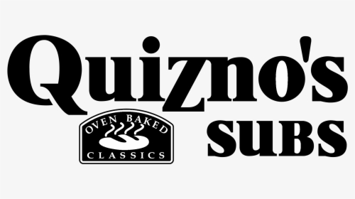 Quizno S Subs Logo Black And White - Quiznos Sub, HD Png Download, Transparent PNG