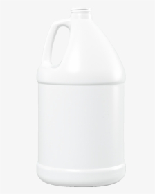 1 Gallon White White Hdpe Round Handleware Container, - Water Bottle, HD Png Download, Transparent PNG