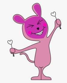 Happy, Smile, Smiling, Face, Vector, Animal, Cute - Cartoon, HD Png Download, Transparent PNG