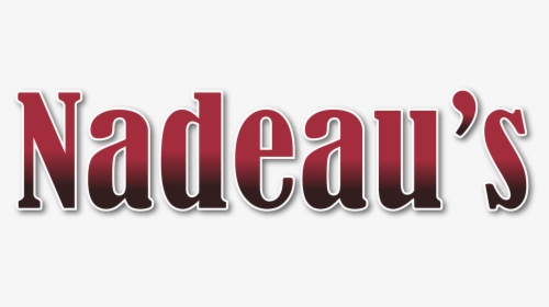 Transparent Subs Png - Nadeau's Subs Logo, Png Download, Transparent PNG