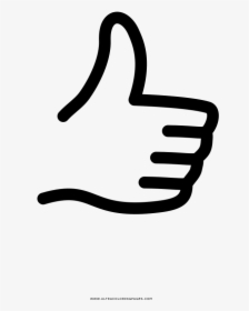 Transparent White Thumbs Up Png, Png Download, Transparent PNG