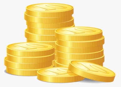 Stacks Coins Vector Png, Transparent Png, Transparent PNG