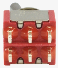 Carling, Mini Toggle, Dpdt, 2 Position Image - Dpdt Toggle Switches Png Bottom View, Transparent Png, Transparent PNG