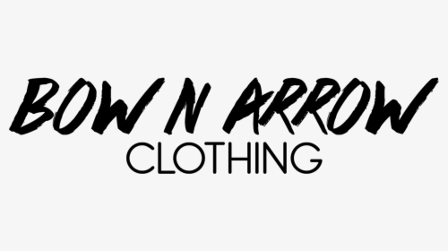 Bow N Arrow Clothing - Calligraphy, HD Png Download, Transparent PNG